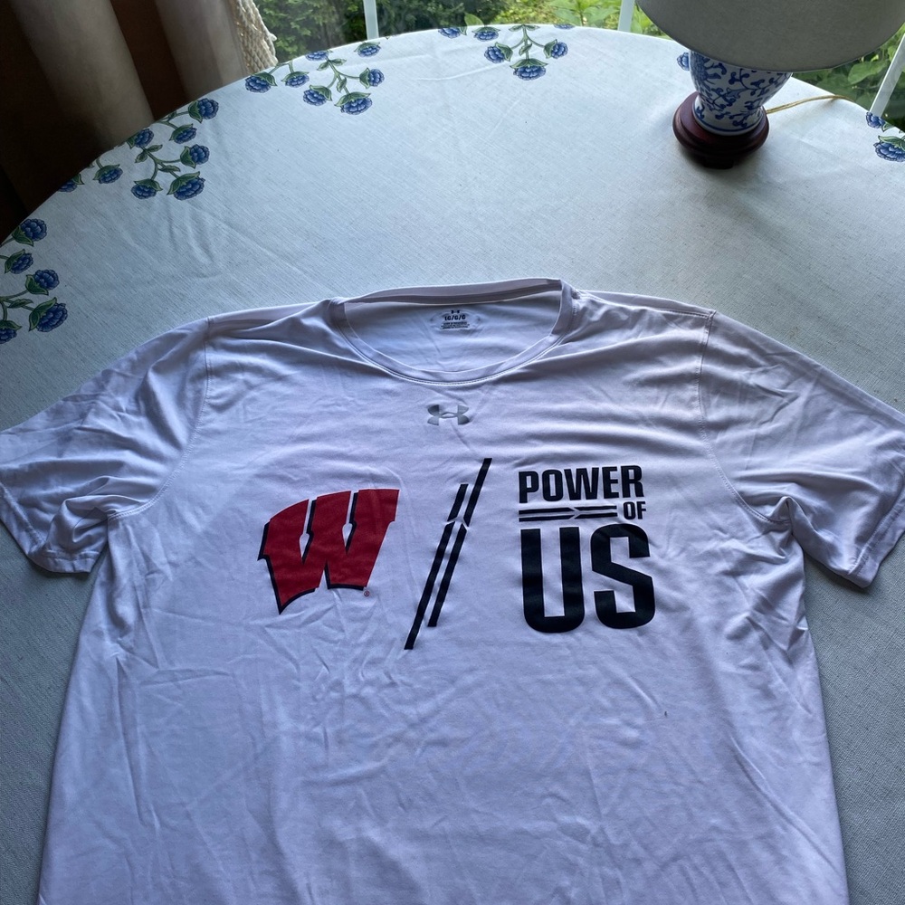 Under Armour White Graphic Men's T-Shirt